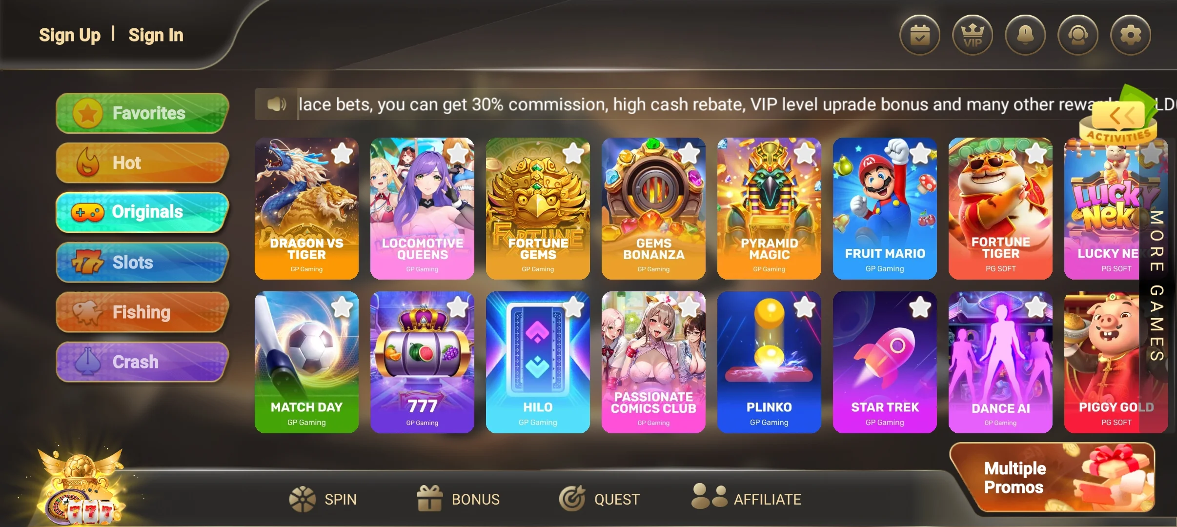 gold 08 game